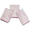 Mighty Mini Towel (Set of 3) Reversible - Jen Owens Manuette: Beet Red