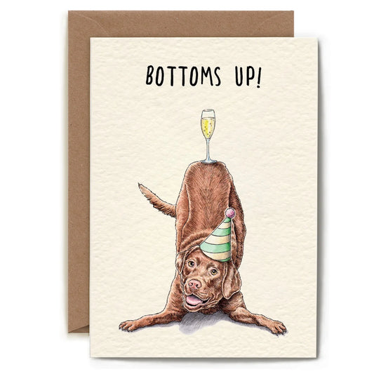 Bottoms Up Card