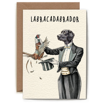 Labracadabrador Card