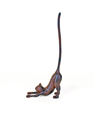 Cast Iron Cat Paper Towel Holder