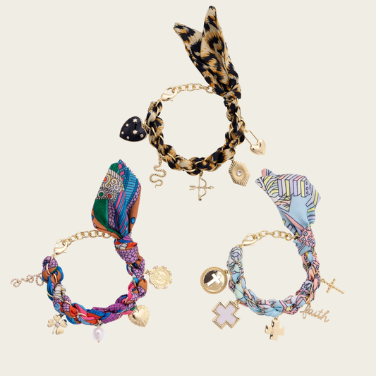 Scarf Charm Bracelet