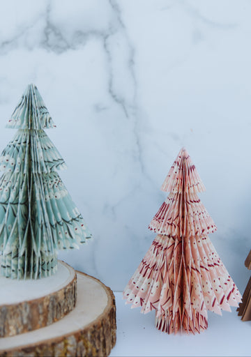 9" Berry Paper Trees