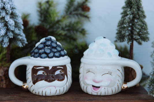 Papa Noel Naughty & Nice Mug