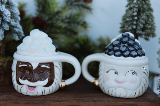 Papa Noel Naughty & Nice Mug