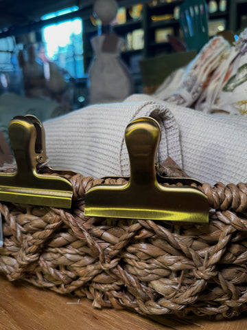 Stainless Steel Gold Clip