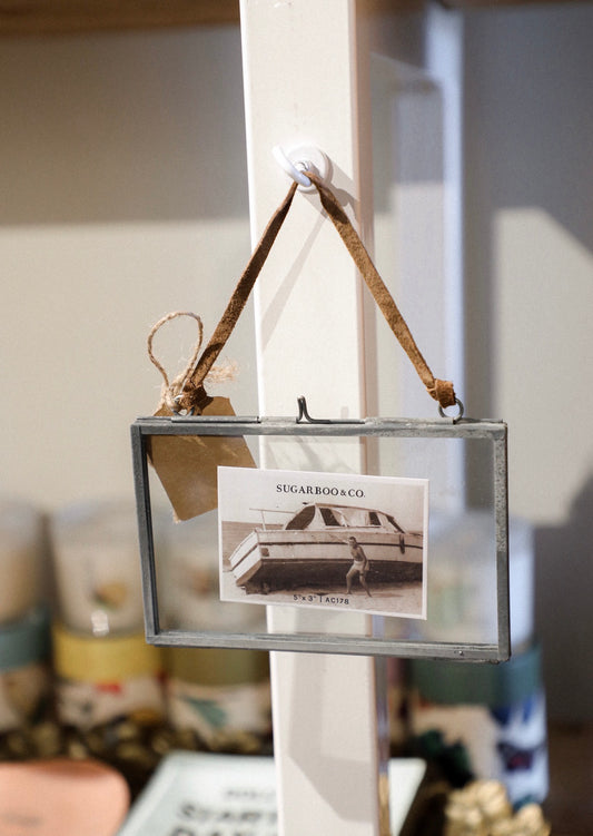Zinc Picture Frame Horizontal 5" x 3"