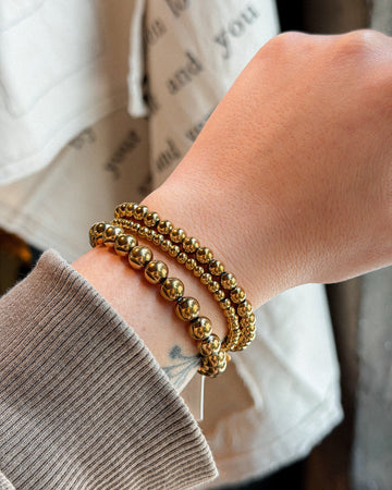 Gold Ball Bracelets