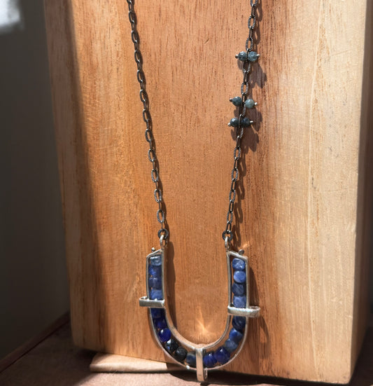Camera Shy Kyanite Ravine Necklace