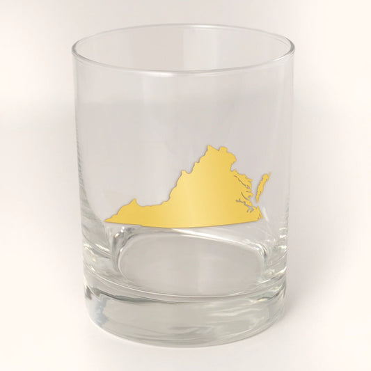 Virginia Old Fashioned Glass