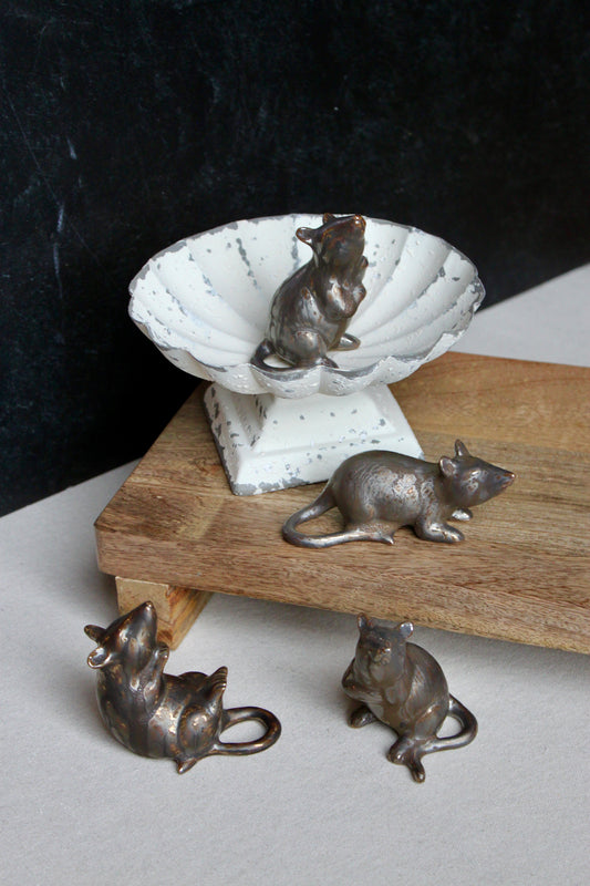 Assorted Bronze Stoneware Rat