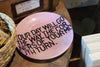 Round Decoupage Plates