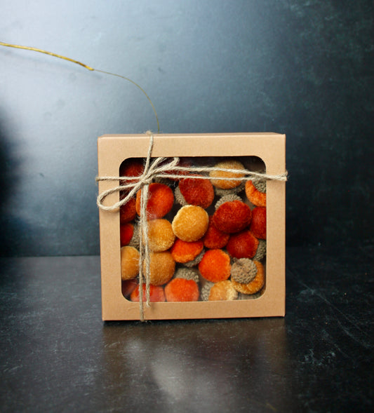 5.5" Box of Plush Acorns