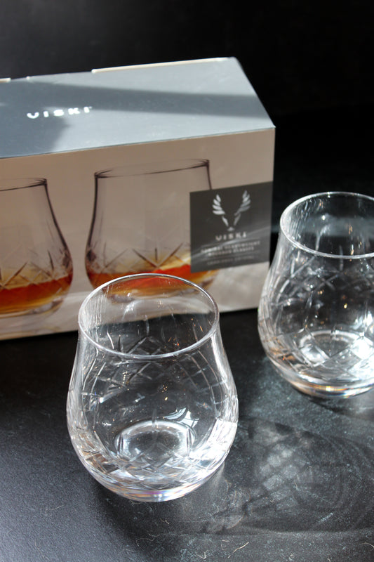 Admiral Crystal Heavyweight Bourbon Glasses