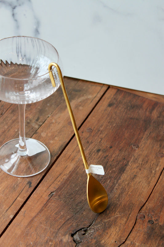 Brass Jar Spoon