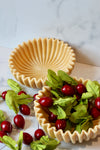Decorative Resin Pleated Bowl