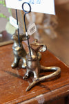 Metal Mouse Card Holder