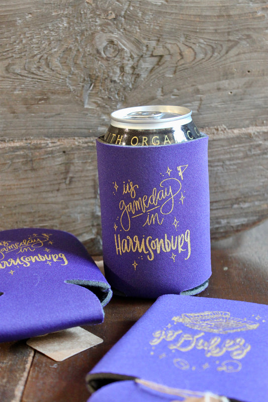 JMU - Harrisonburg Gameday Can Koozie: Single