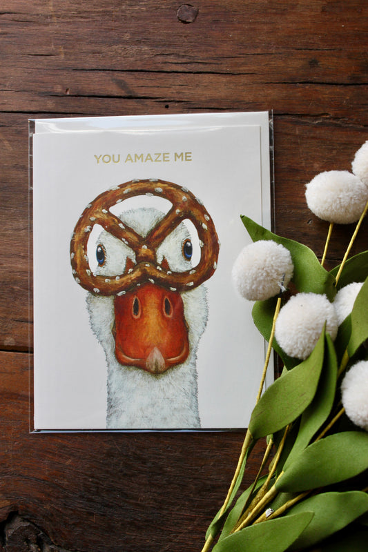 Amazing Duck Card