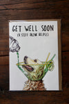 Get Well Soon Dog Card