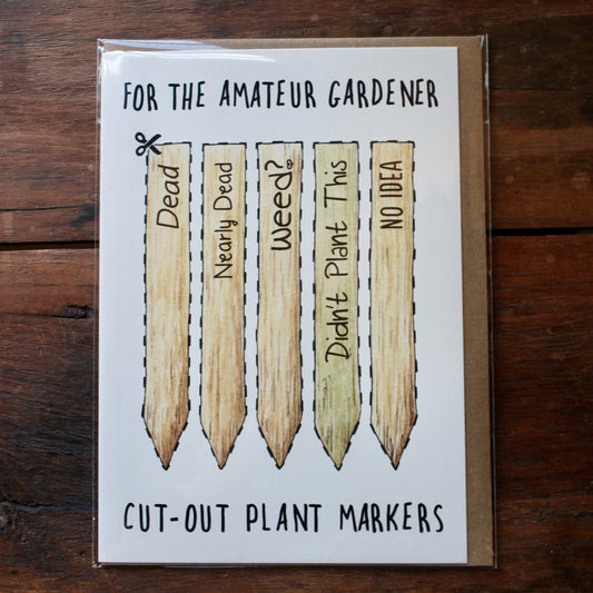 Amateur Gardener Card