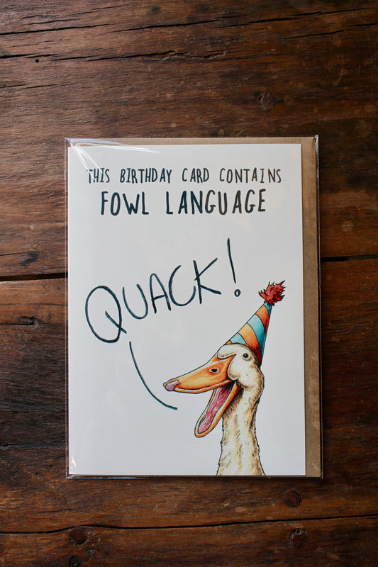 Fowl Language Card