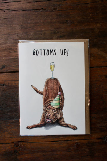 Bottoms Up Card