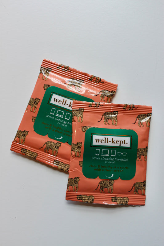Go Get 'Em, Tiger Screen Cleansing Towelettes/Tech Wipes