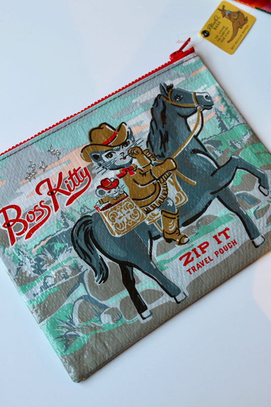 Boss Kitty Zipper Pouch
