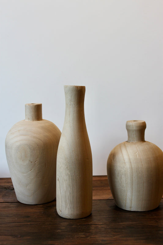 Paulownia Wood Vase