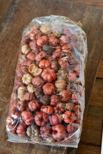 Dried Natural Pumpkin Pods in Bag