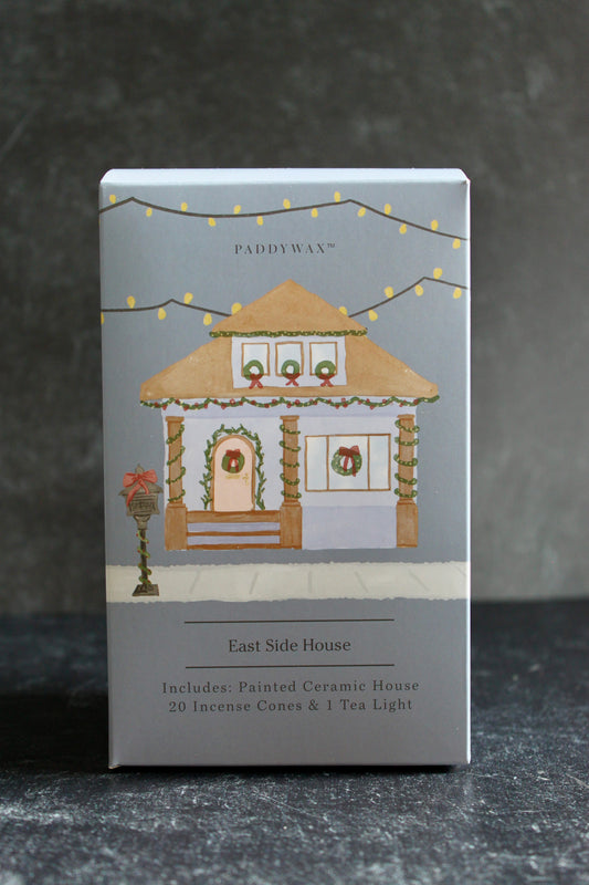 East Side House Ceramic Incense & Tealight Holder