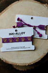 Gabby Paw Prints Purple & Yellow