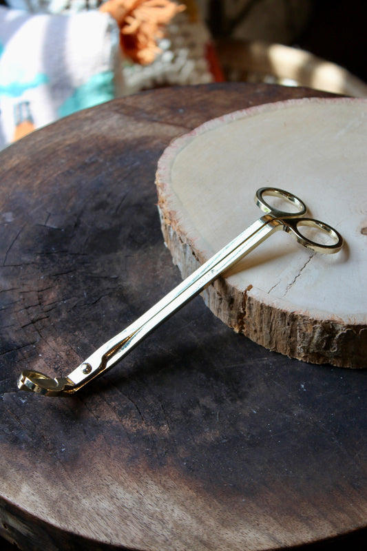Gold Candle Wick Trimmer