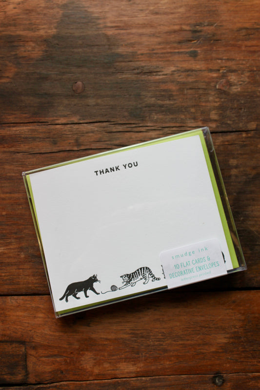 Cats At Play Note Card Set