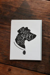 Sorry Dog - Condolences Card