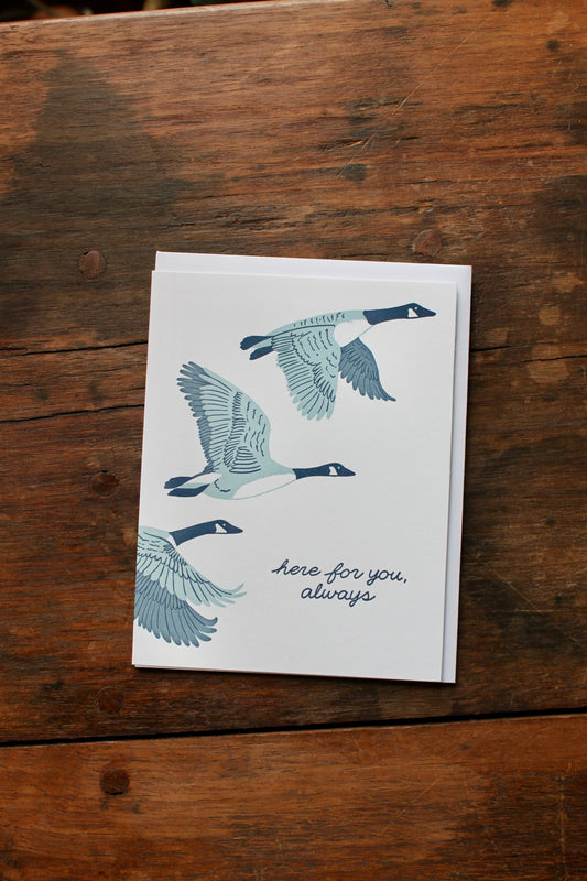 Geese Support Card