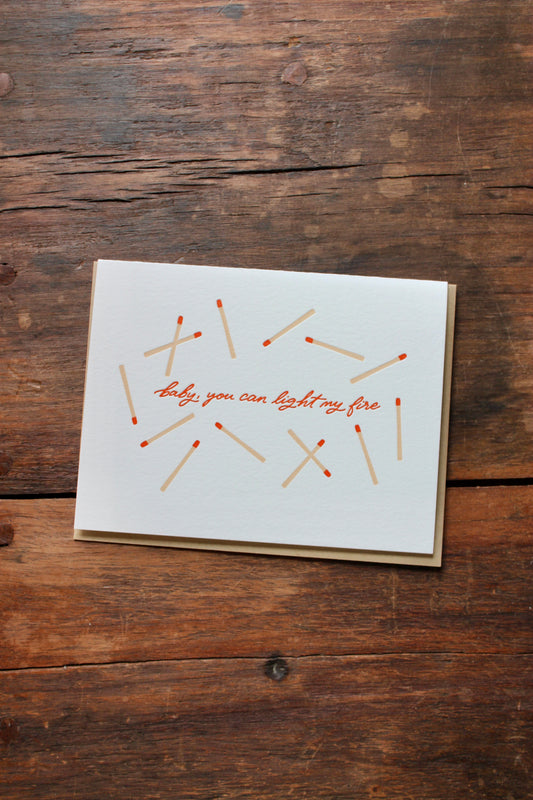 Matches Card