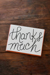 Thanks Much - Thank You Card