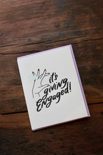 Giving Engaged - Engagement Card