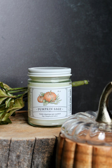 Pumpkin Sage Soy Candle