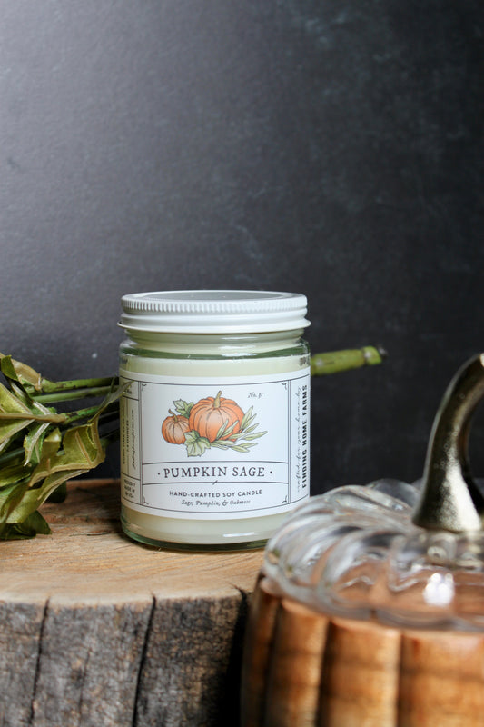 Pumpkin Sage Soy Candle