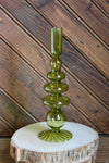 Handmade Glass Taper Holder