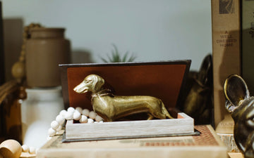 Cast Aluminum Dachshund