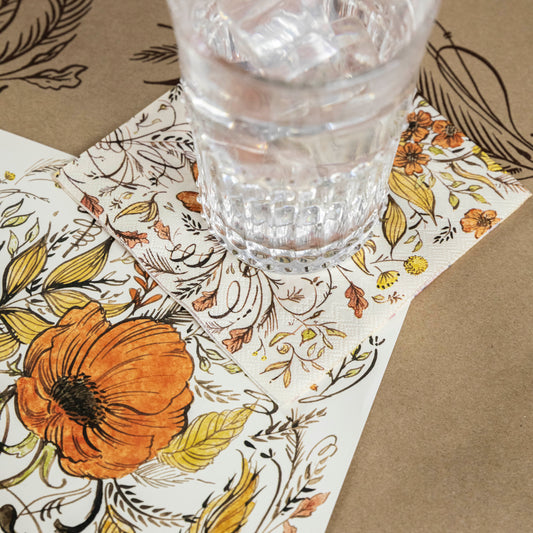 Autumn Arrangement Table Papers