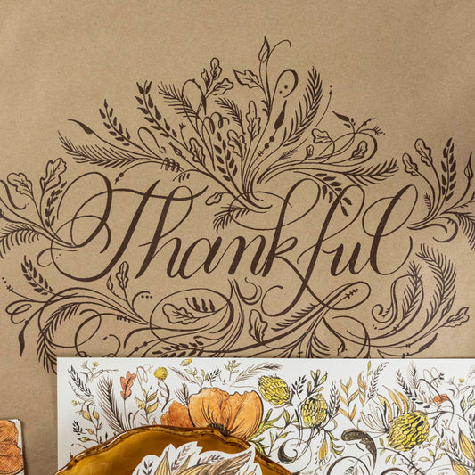 Autumn Arrangement Table Papers