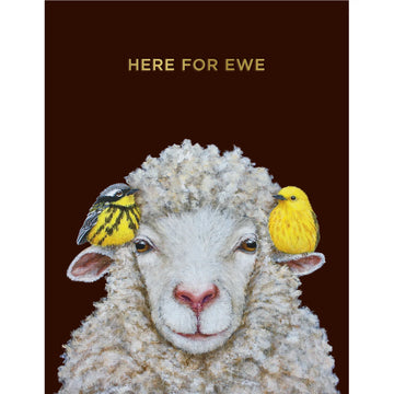 Here for Ewe Card