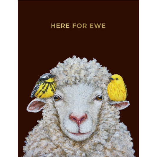 Here for Ewe Card