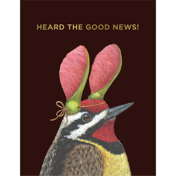 Good News Sapsucker Card