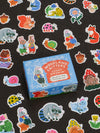 Mini Blind Box Sticker Set