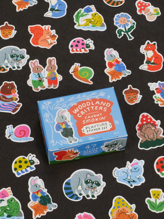 Mini Blind Box Sticker Set